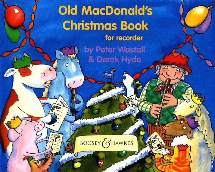 Wastall, Peter - Old MacDonald's Christmas Book (Recorder) ISMN: 9790060110177